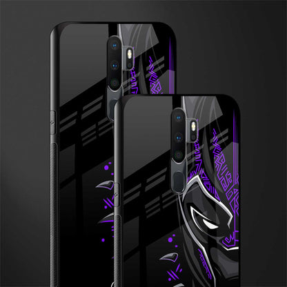 black panther superhero glass case for oppo a5 2020 image-2