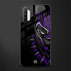 black panther superhero glass case for realme xt image