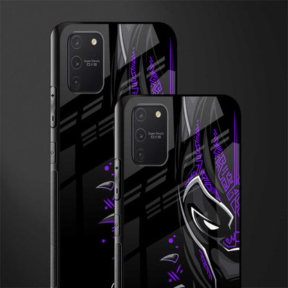 black panther superhero glass case for samsung galaxy s10 lite image-2