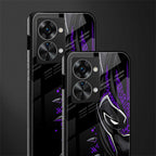 black panther superhero glass case for phone case | glass case for oneplus nord 2t 5g