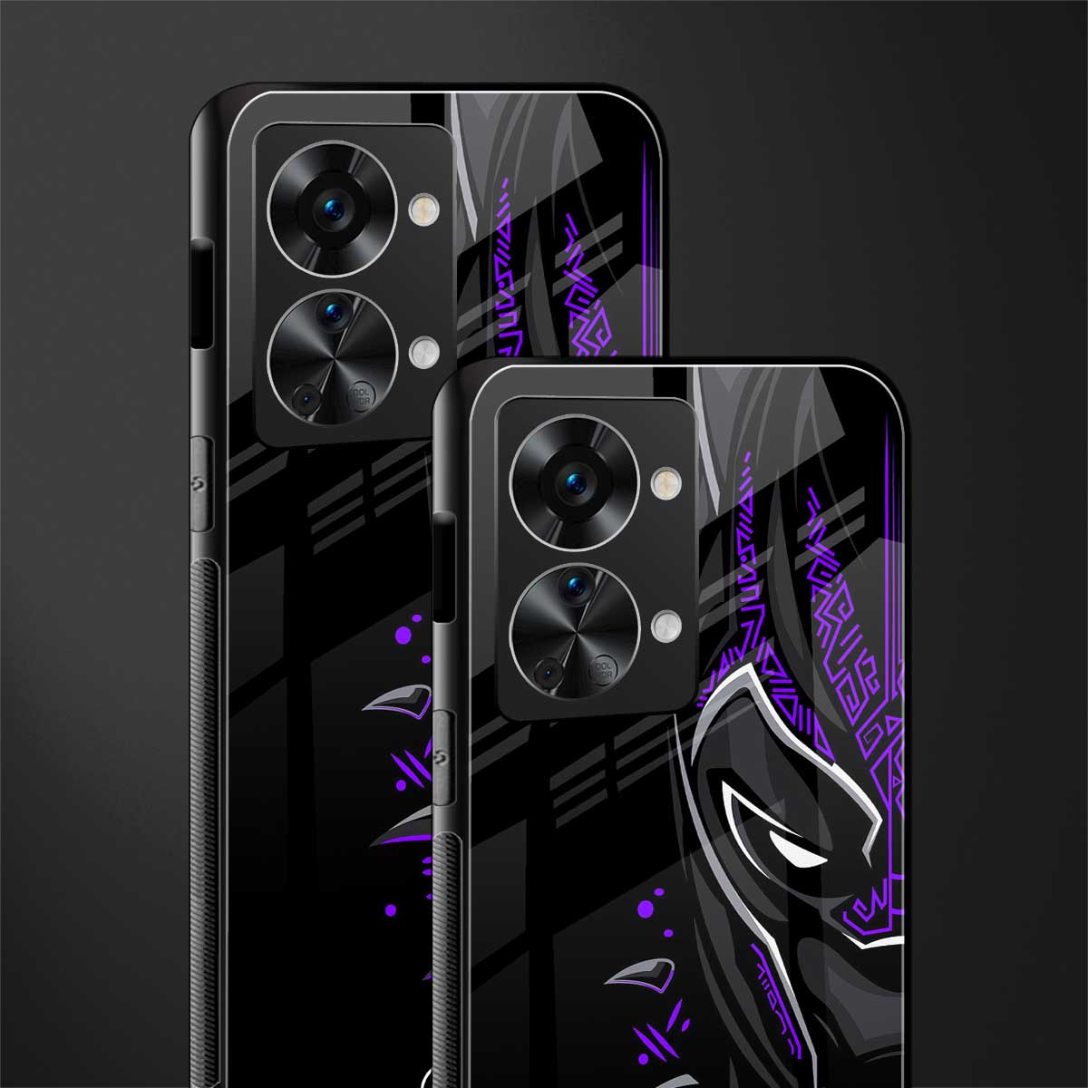black panther superhero glass case for phone case | glass case for oneplus nord 2t 5g
