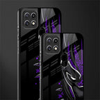 black panther superhero glass case for oppo a15 image-2