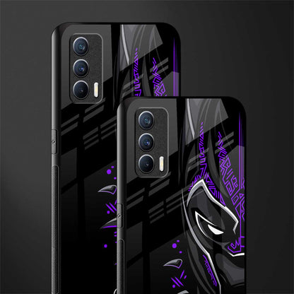 black panther superhero glass case for realme x7 image-2
