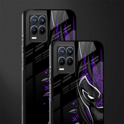 black panther superhero glass case for realme 8 pro image-2