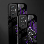 black panther superhero glass case for redmi note 10 pro image-2