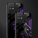 black panther superhero back phone cover | glass case for realme narzo 50a