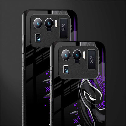 black panther superhero glass case for mi 11 ultra 5g image-2