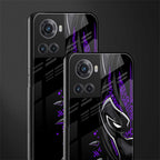 black panther superhero back phone cover | glass case for oneplus 10r 5g