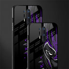 black panther superhero glass case for oneplus 8 pro image-2