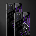 black panther superhero glass case for samsung a81 image-2