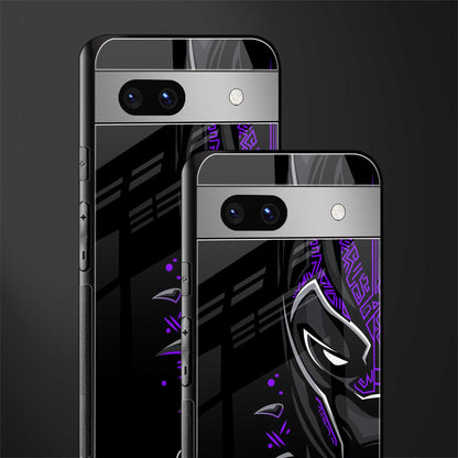 black panther superhero back phone cover | glass case for Google Pixel 7A