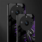 black panther superhero back phone cover | glass case for realme 11 pro 5g