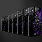 black panther superhero glass case for samsung galaxy a70 image-3