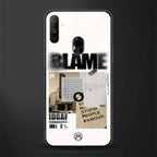 blame glass case for realme narzo 20a image