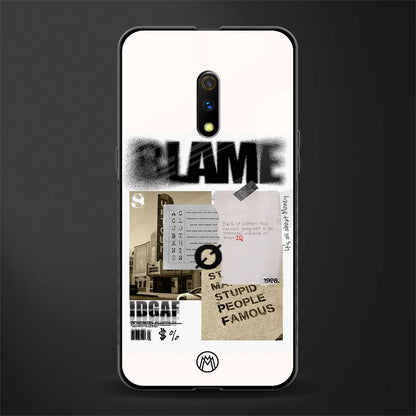 blame glass case for realme x image