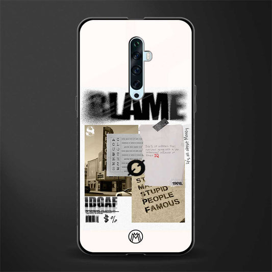 blame glass case for oppo reno 2f image