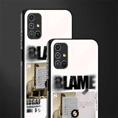 blame glass case for samsung galaxy m31s image-2