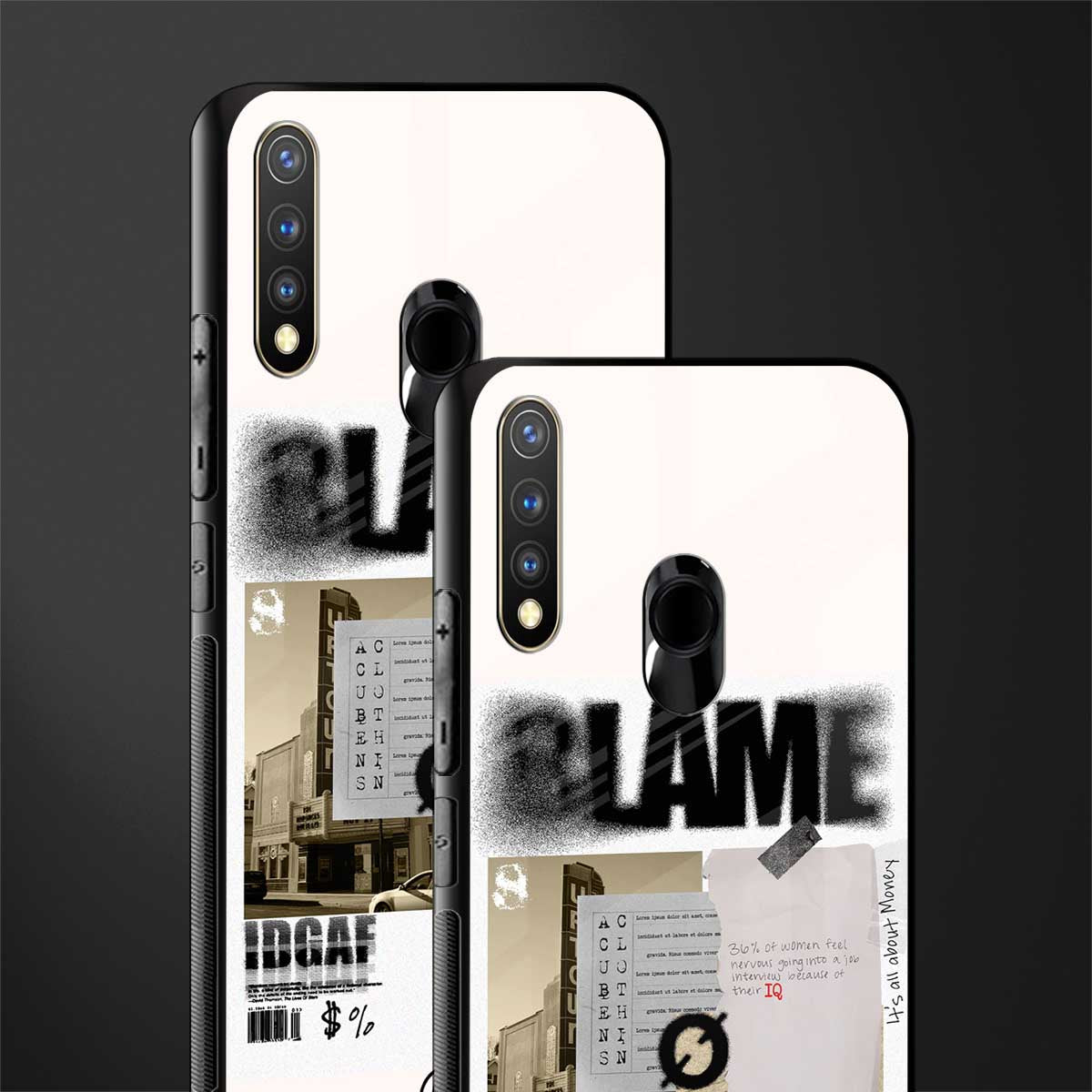 blame glass case for vivo u20 image-2