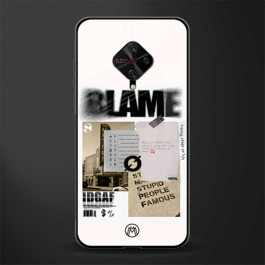 blame glass case for vivo s1 pro image