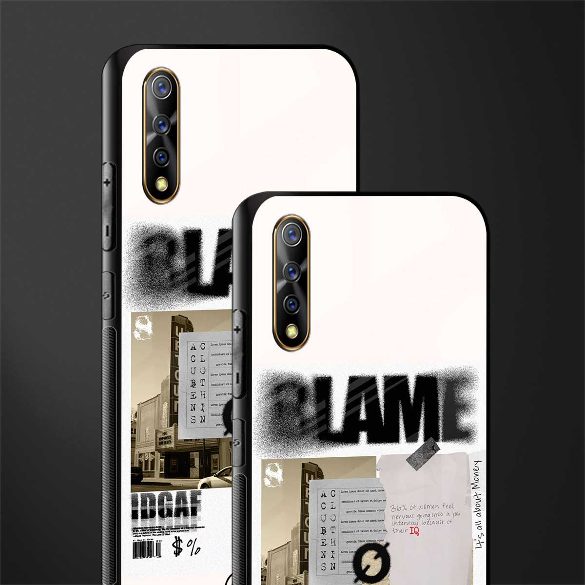 blame glass case for vivo z1x image-2