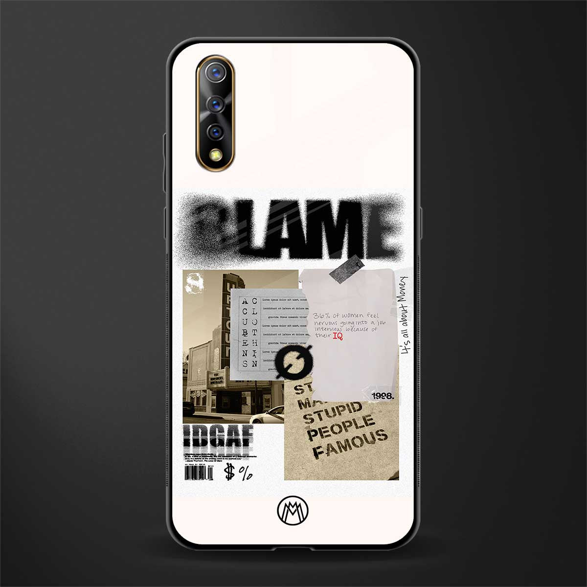 blame glass case for vivo z1x image