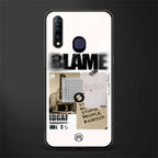 blame glass case for vivo z1 pro image