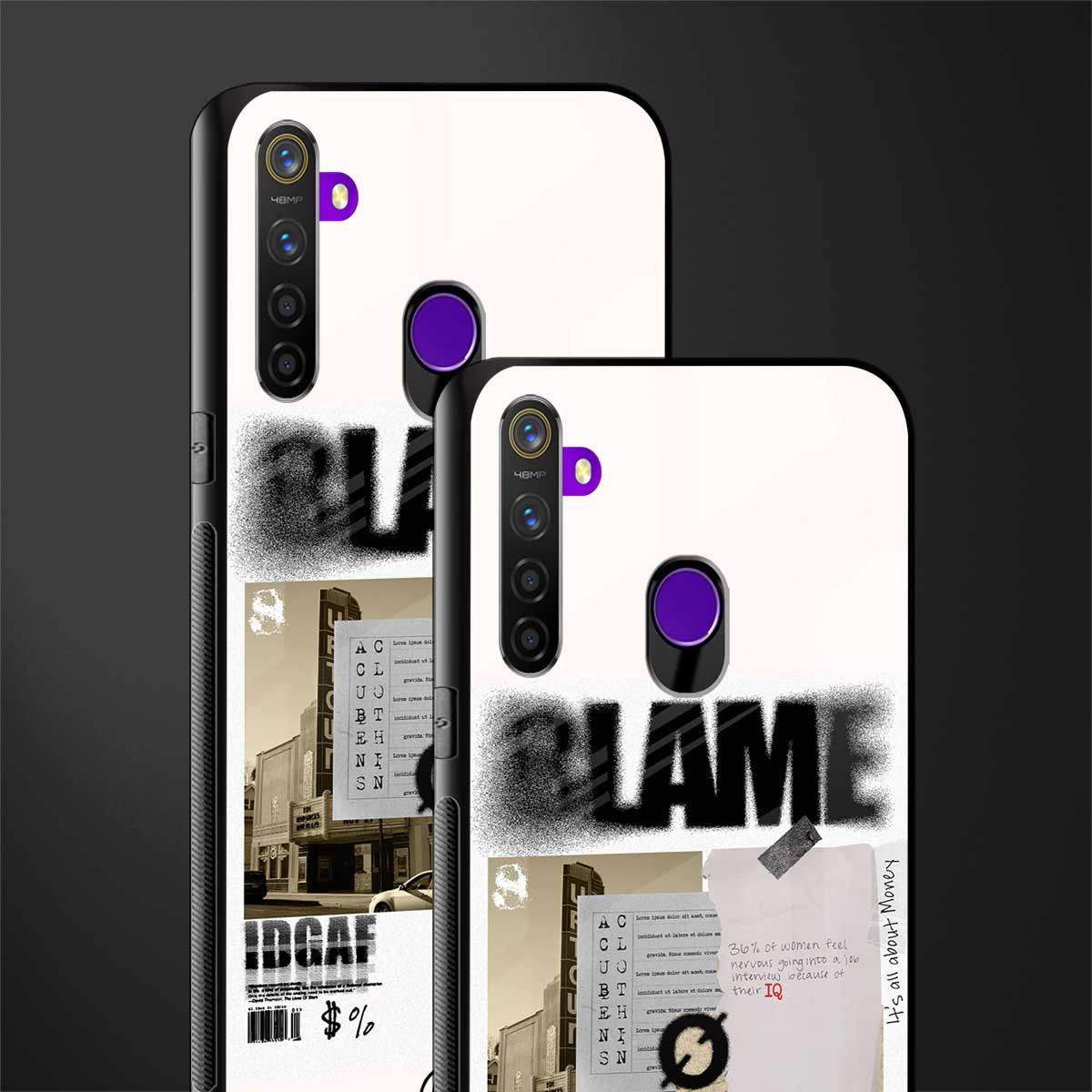 blame glass case for realme narzo 10 image-2