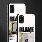 blame glass case for samsung galaxy a31 image-2