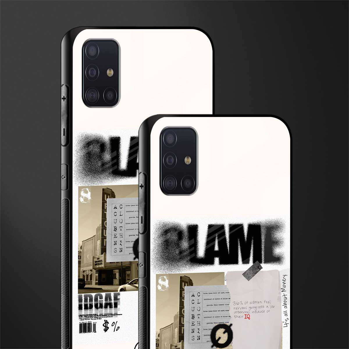 blame glass case for samsung galaxy a71 image-2