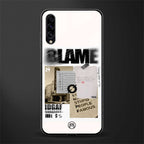 blame glass case for samsung galaxy a50s image