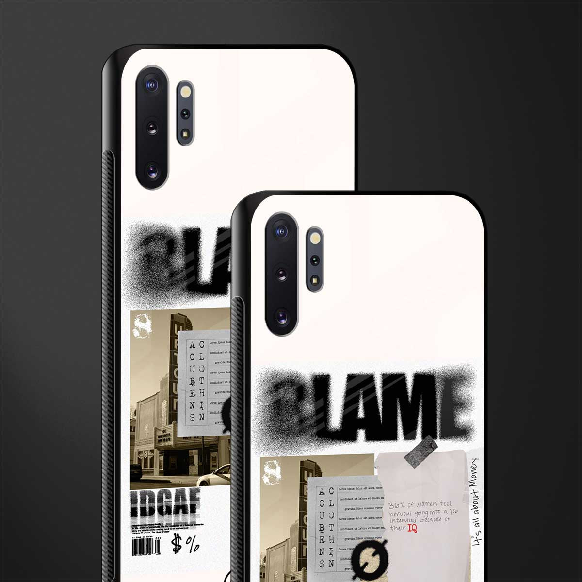 blame glass case for samsung galaxy note 10 plus image-2