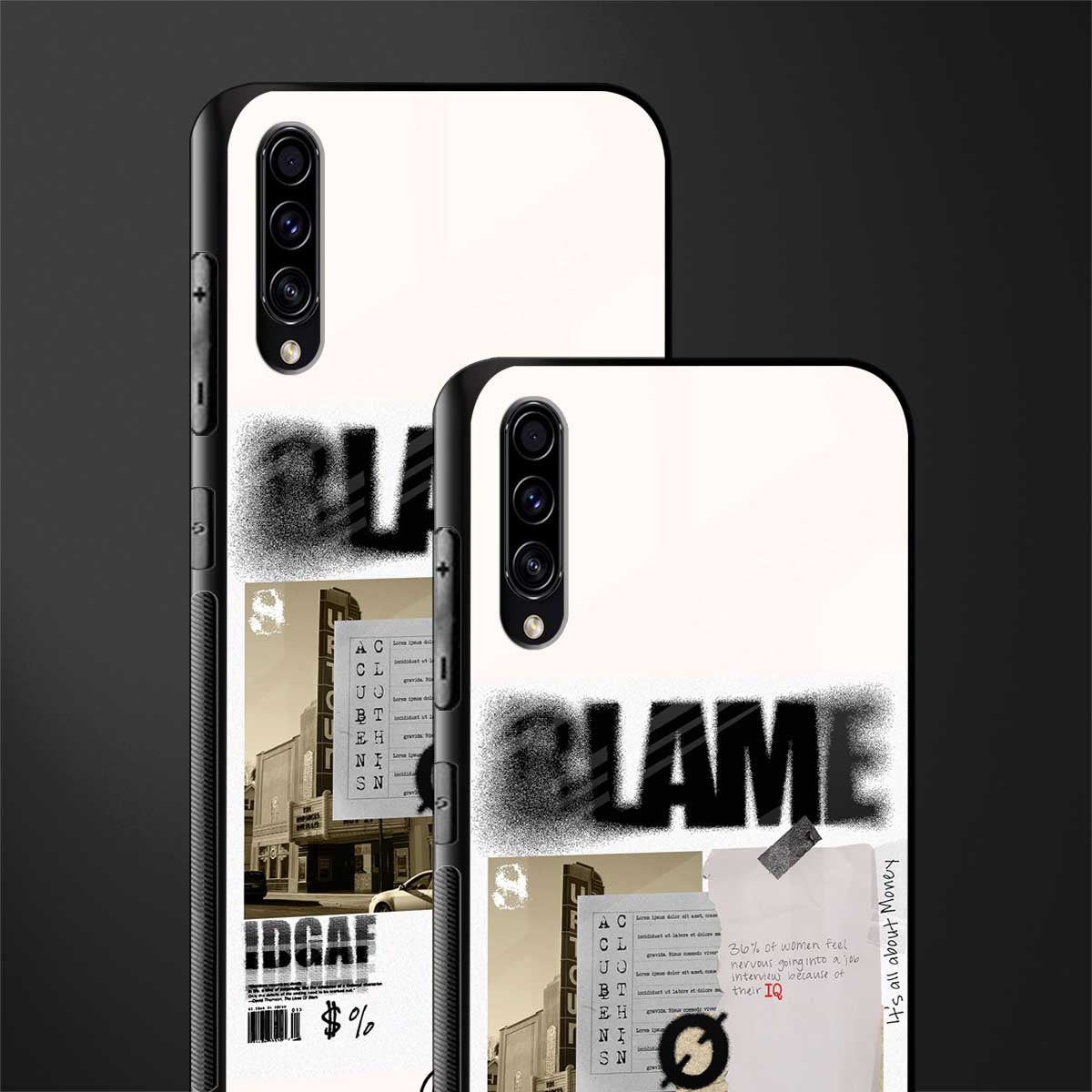 blame glass case for samsung galaxy a70 image-2