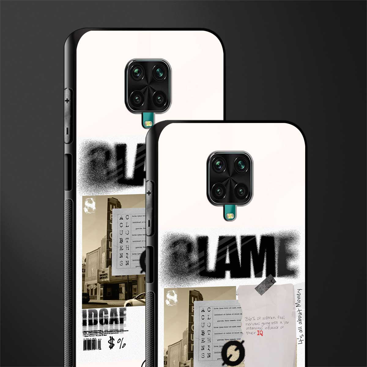 blame glass case for poco m2 pro image-2