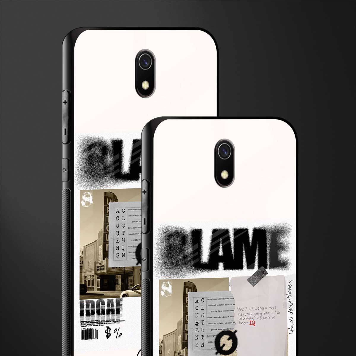 blame glass case for redmi 8a image-2