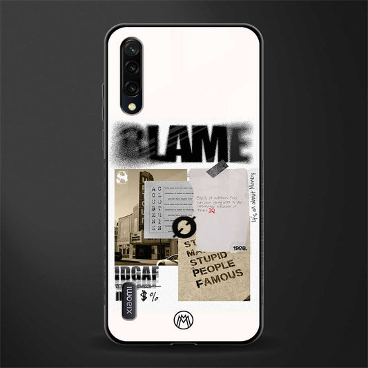blame glass case for mi a3 redmi a3 image