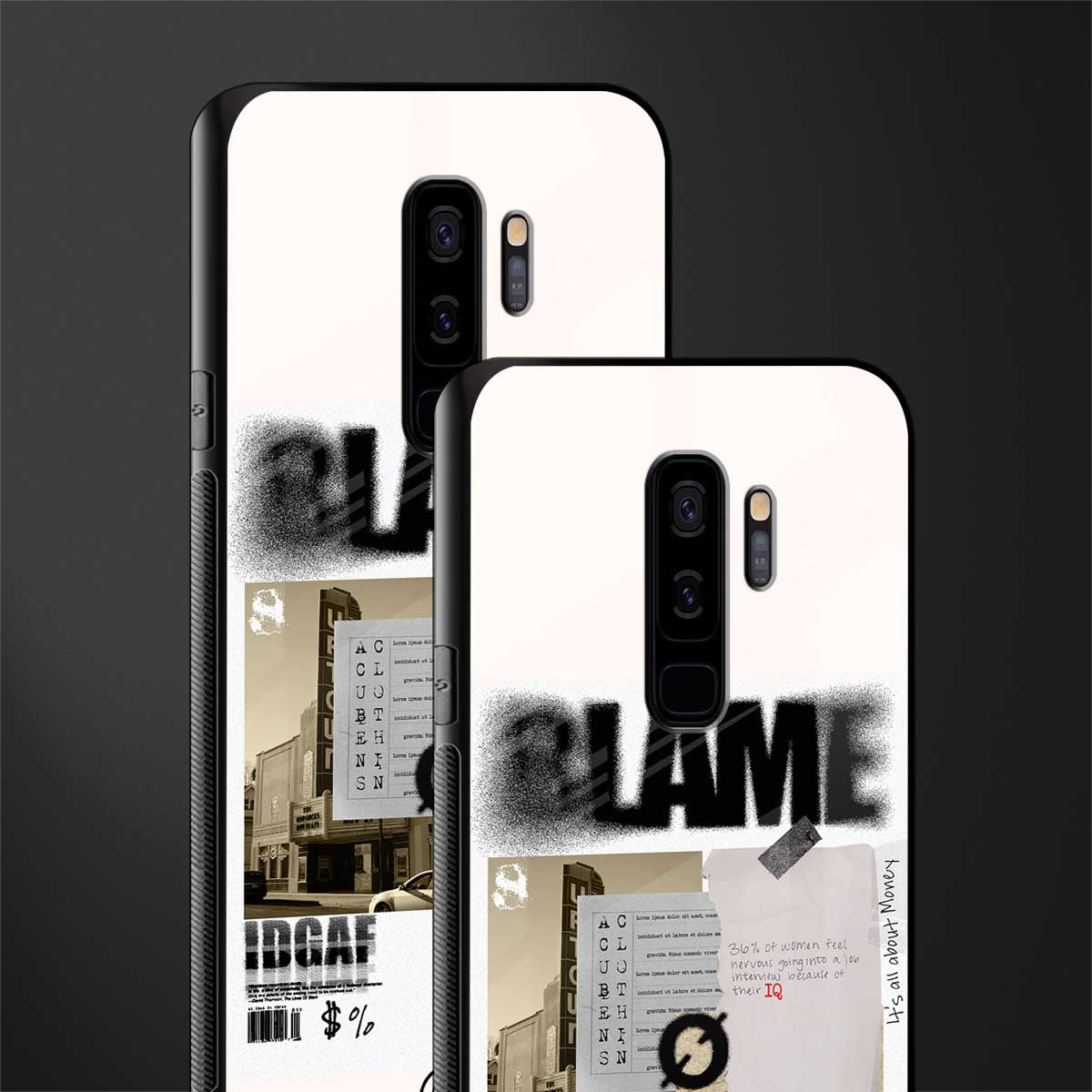 blame glass case for samsung galaxy s9 plus image-2