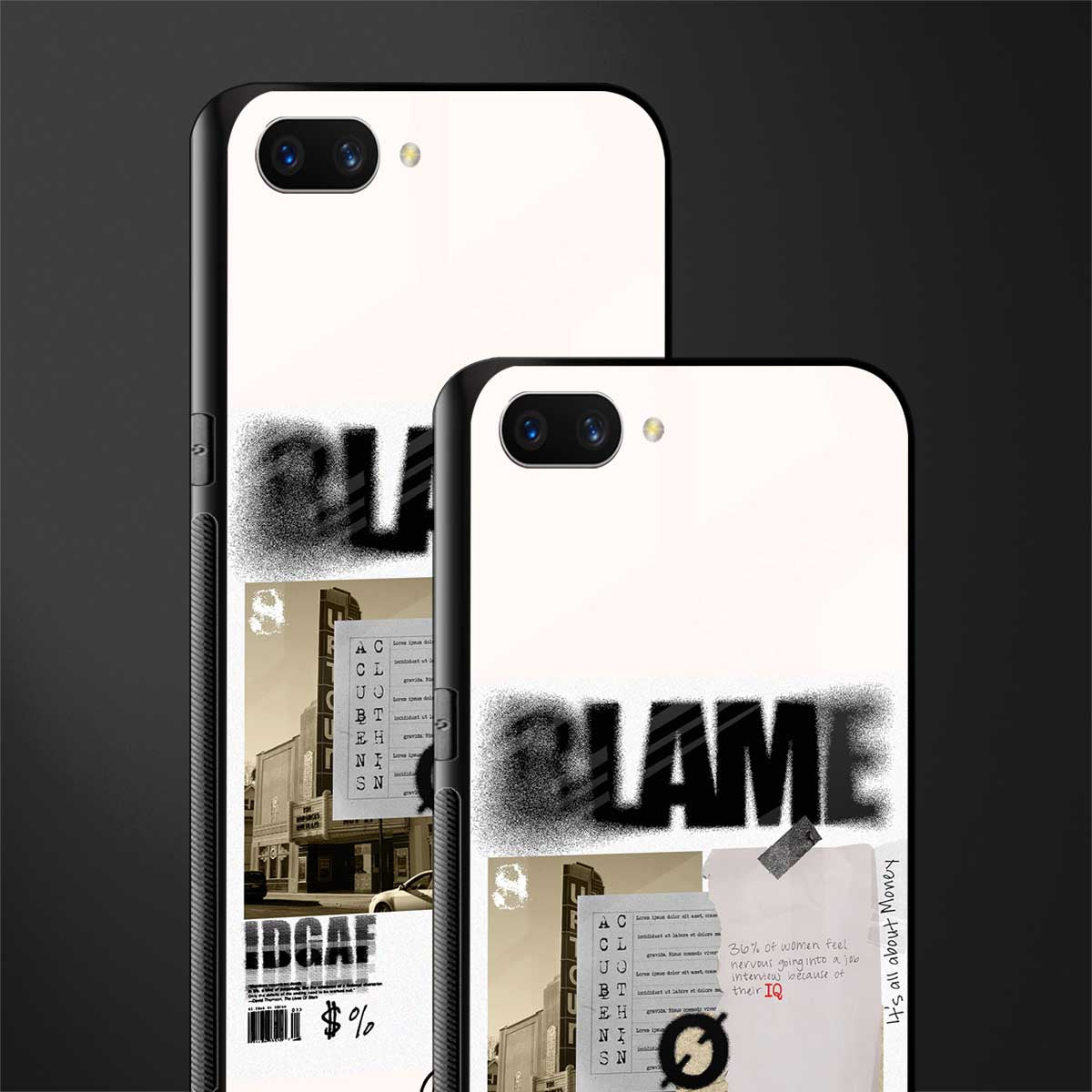 blame glass case for realme c1 image-2