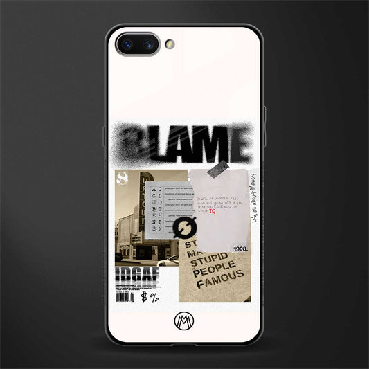 blame glass case for realme c1 image