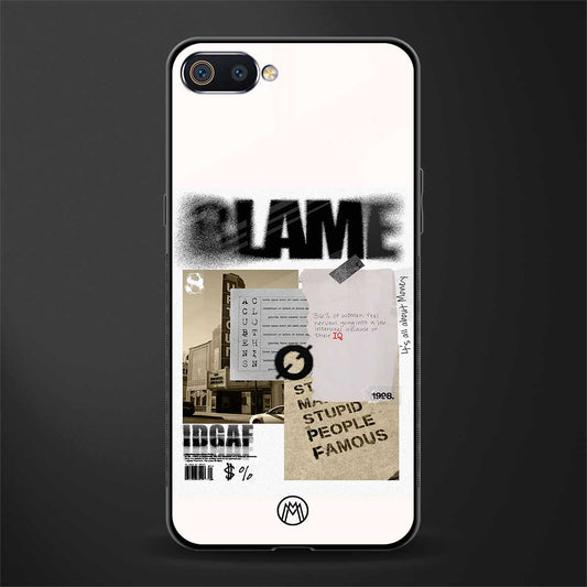 blame glass case for oppo a1k image