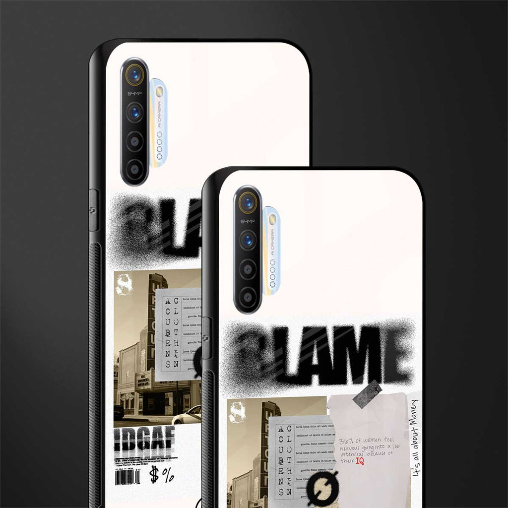 blame glass case for realme xt image-2