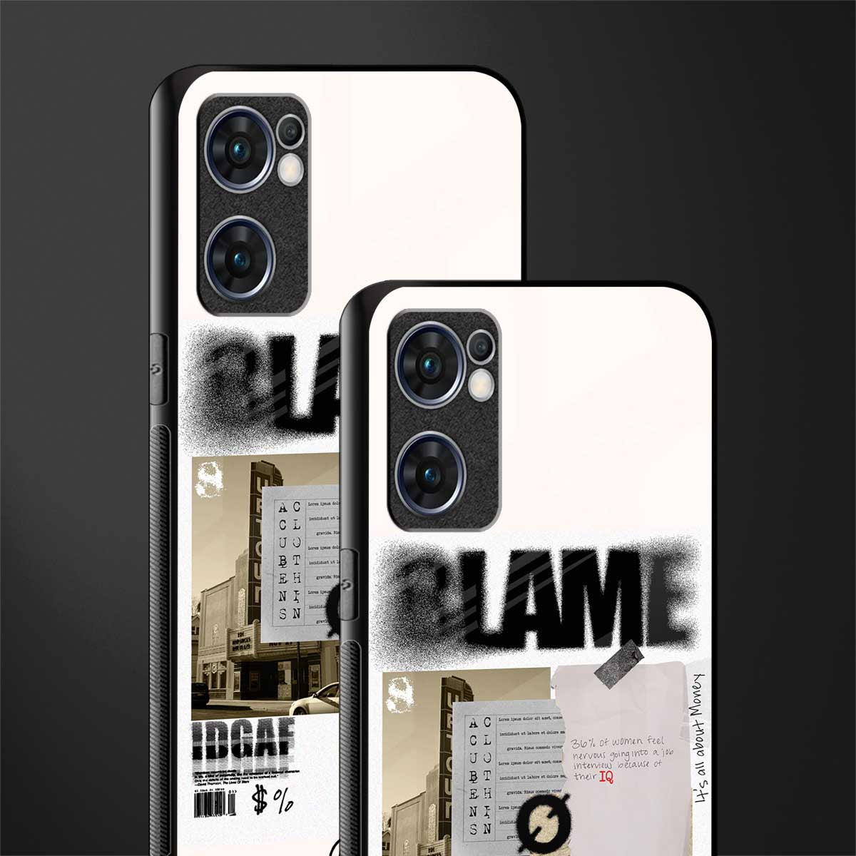 blame glass case for oppo reno7 5g image-2