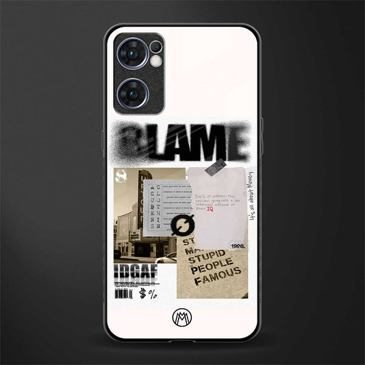 blame glass case for oppo reno7 5g image