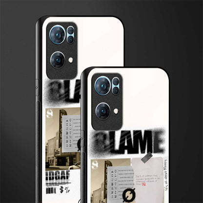 blame glass case for oppo reno7 pro 5g image-2