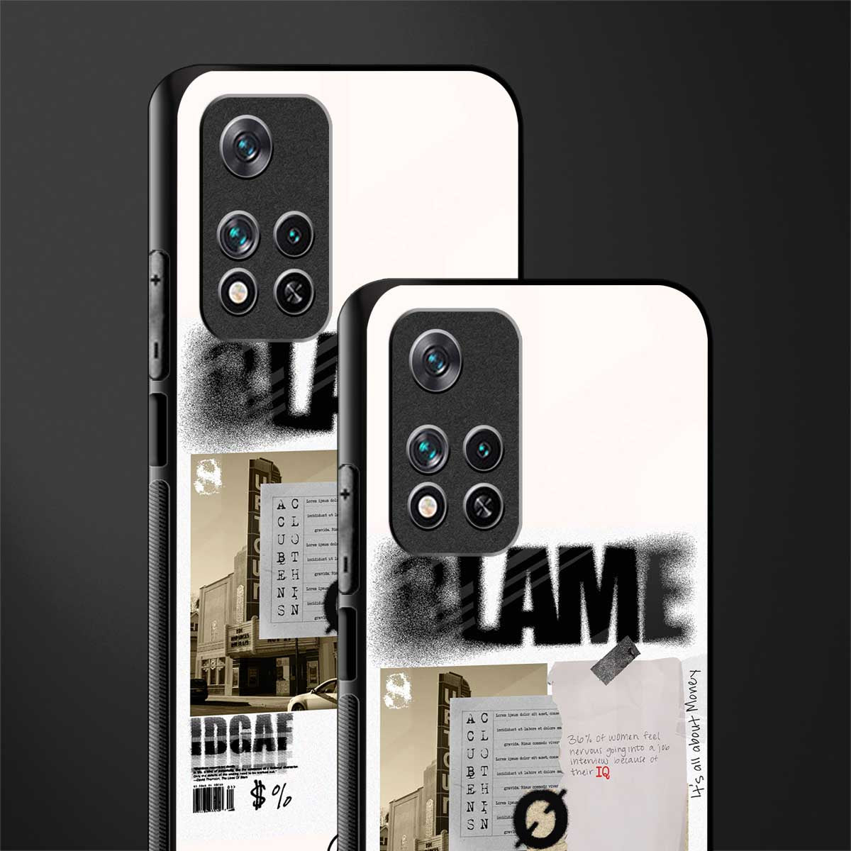 blame glass case for xiaomi 11i 5g image-2