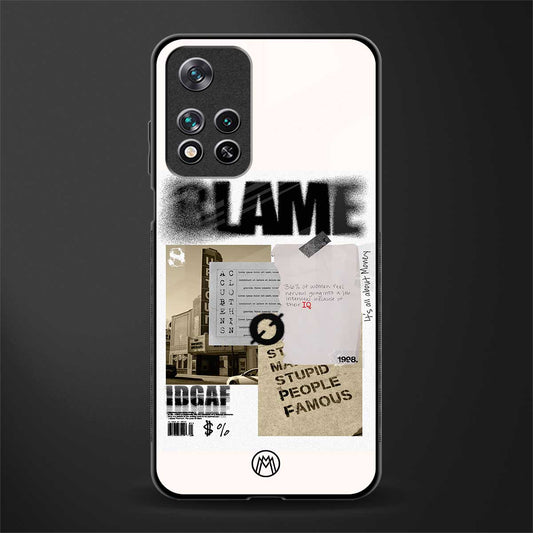 blame glass case for xiaomi 11i 5g image