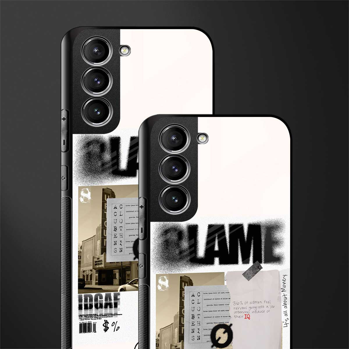 blame glass case for samsung galaxy s22 5g image-2