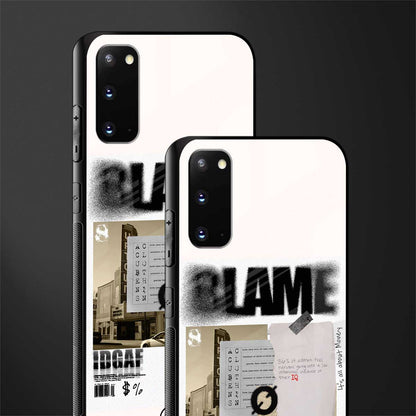 blame glass case for samsung galaxy s20 image-2