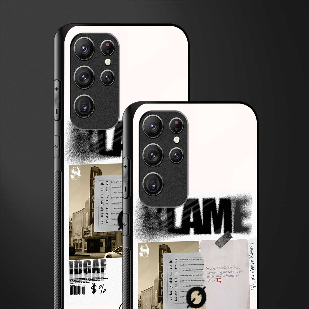 blame glass case for samsung galaxy s22 ultra 5g image-2