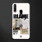 blame glass case for vivo y15 image