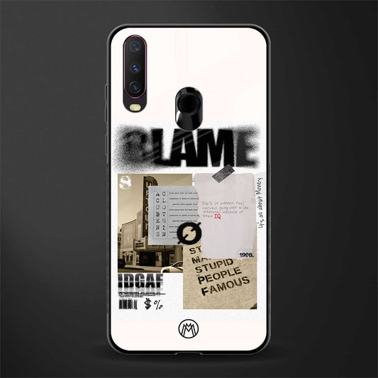 blame glass case for vivo y17 image